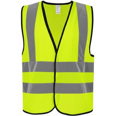 Omniseal Type High Visibility Safety Vest Durable Reflective Vest for Warehouse Construction Roadside and Traffic Safety