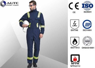 L Orange 100% FR Cotton Flame Retardant Work Clothes FR Coverall