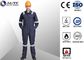 S-3XL Navy blue 100% FR Cotton Flame Retardant Work Clothes FR Coverall