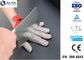 Stainless Steel PPE Safety Gloves , Protective Cutting Gloves Mesh Convenient Cleaning