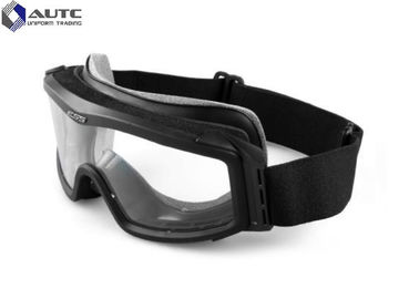 Full Face Tactical Military Goggles TPU Windproof Reticular Construction Breathable