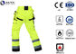 Reflective PPE Safety Wear Disposable Anti Wrinkle Adjustable Sleeve Zip Pockets