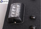Handheld Tactical Ballistic Shield Level 5 LED Lighting PU Coating Rubber Edge Banding