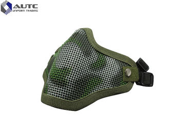 Half Face Element Military Tactical Masks , Tactical Helmet Mask Airsoft Comfortable