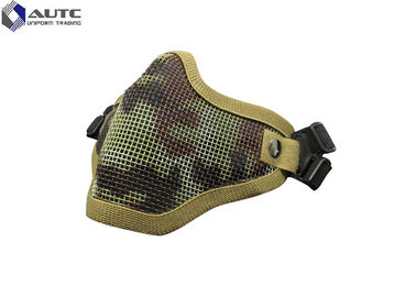 Half Face Element Military Tactical Masks , Tactical Helmet Mask Airsoft Comfortable