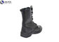Composite Army Surplus Boots Sand Black Anti Pilling  Genuine Cow Leather