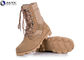 Heavy Duty  Law Enforcement Boots , Tan Combat Boots Insulated Fashion