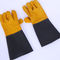Welding Gloves Wear-Resistant And Heat-Insulating Extended Leather Welder Labor Insurance Gloves