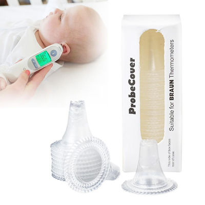 BPA Free Disposable  Ear  Thermometer Probe Covers Refill Caps Soft Top