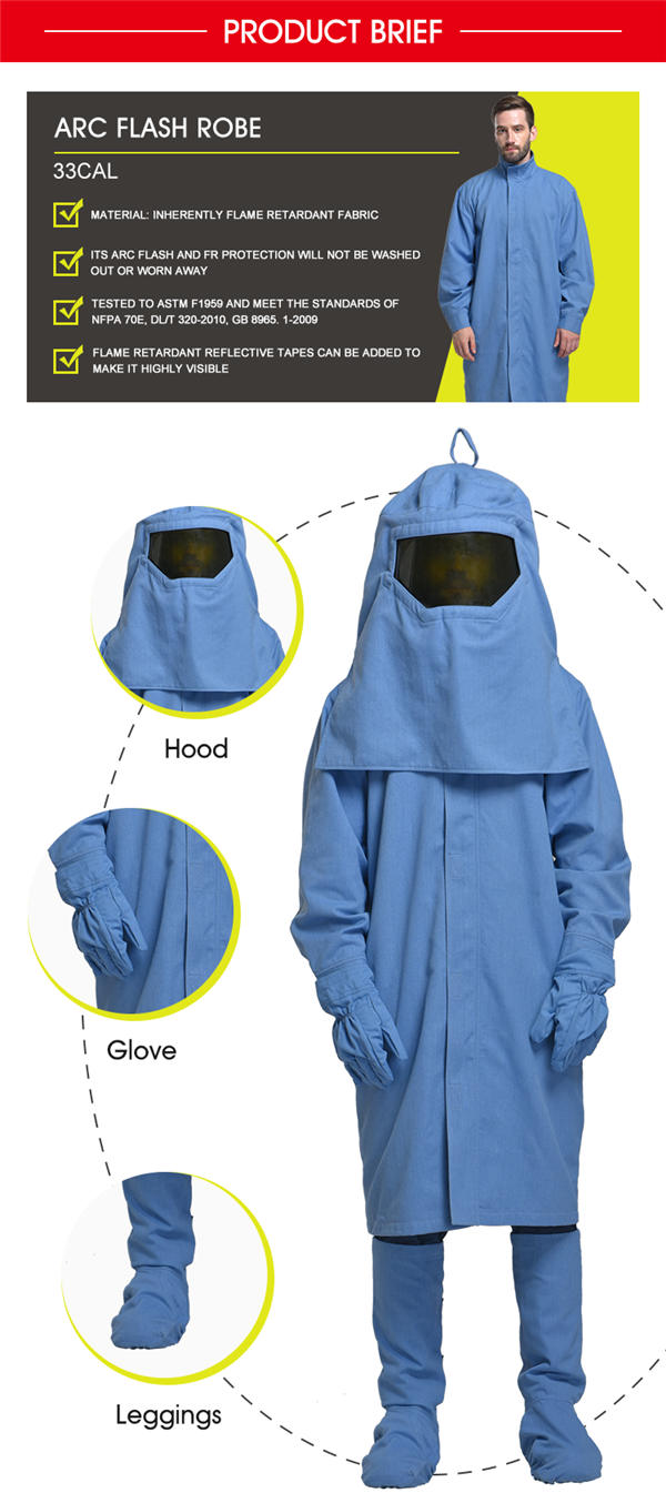 Bib Work Gear Clothing , Industrial Work Clothes Navy Blue Color 33cal