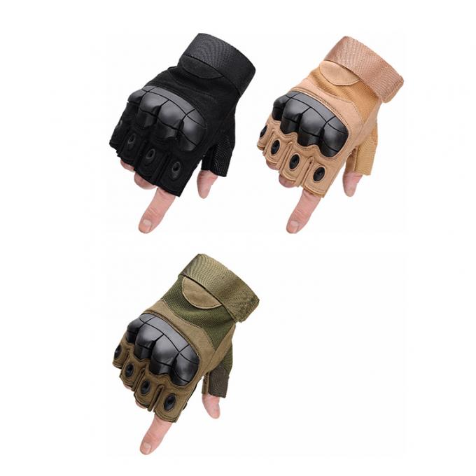 Riding Law Enforcement Gloves , Hardened Knuckle Gloves Protective High Octane Activity