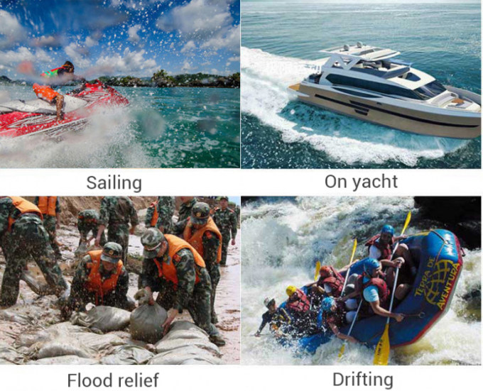 Outdoor Search and Rescue Commercial Life Vest Life Jacket with Collar