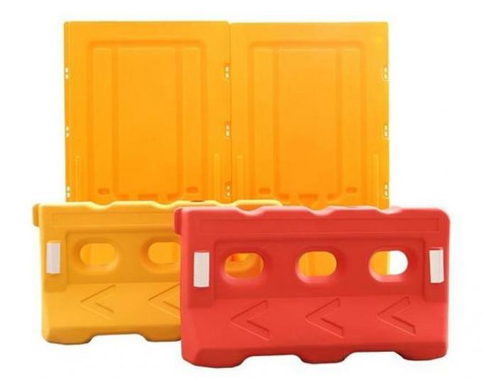 Traffic PPE Plastic Safety Barriers Water Filled Road 2000MM
